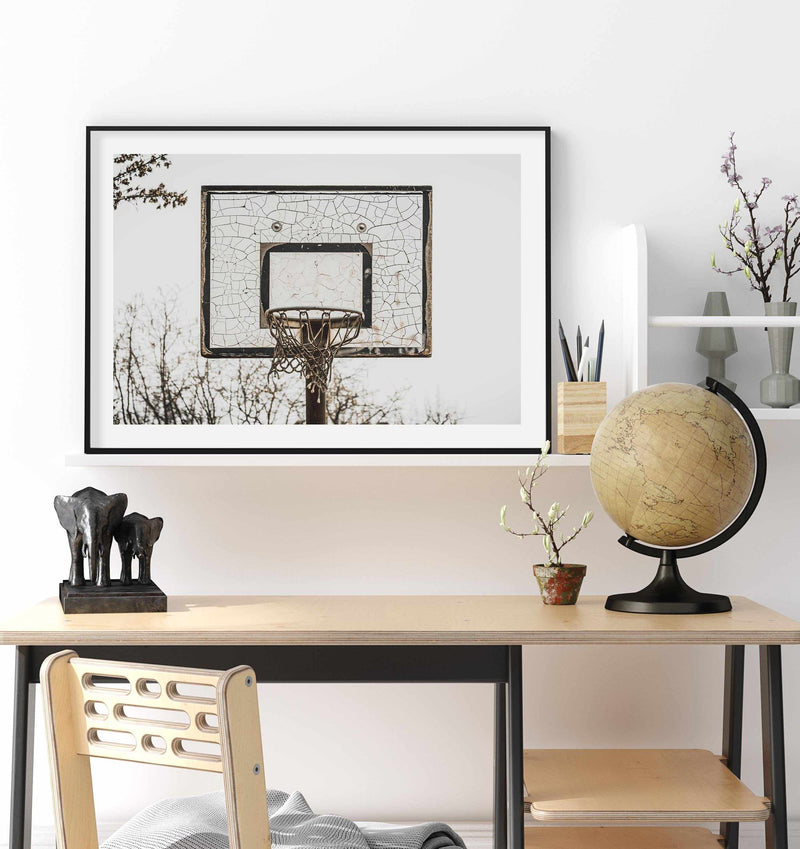 Urban Hoops Art Print-PRINT-Olive et Oriel-Olive et Oriel-Buy-Australian-Art-Prints-Online-with-Olive-et-Oriel-Your-Artwork-Specialists-Austrailia-Decorate-With-Coastal-Photo-Wall-Art-Prints-From-Our-Beach-House-Artwork-Collection-Fine-Poster-and-Framed-Artwork