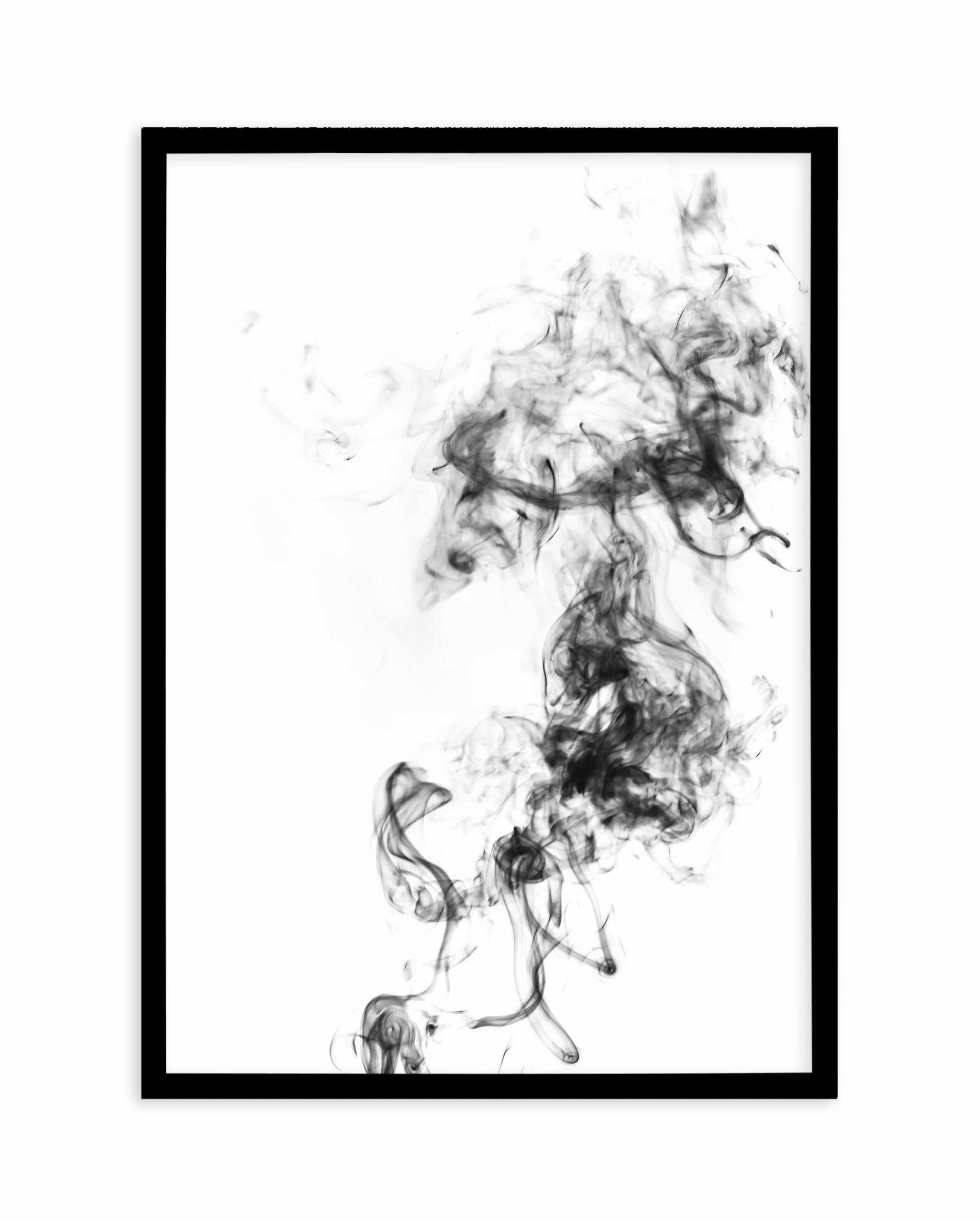 Vapour I Art Print-PRINT-Olive et Oriel-Olive et Oriel-A4 | 8.3" x 11.7" | 21 x 29.7cm-Black-With White Border-Buy-Australian-Art-Prints-Online-with-Olive-et-Oriel-Your-Artwork-Specialists-Austrailia-Decorate-With-Coastal-Photo-Wall-Art-Prints-From-Our-Beach-House-Artwork-Collection-Fine-Poster-and-Framed-Artwork