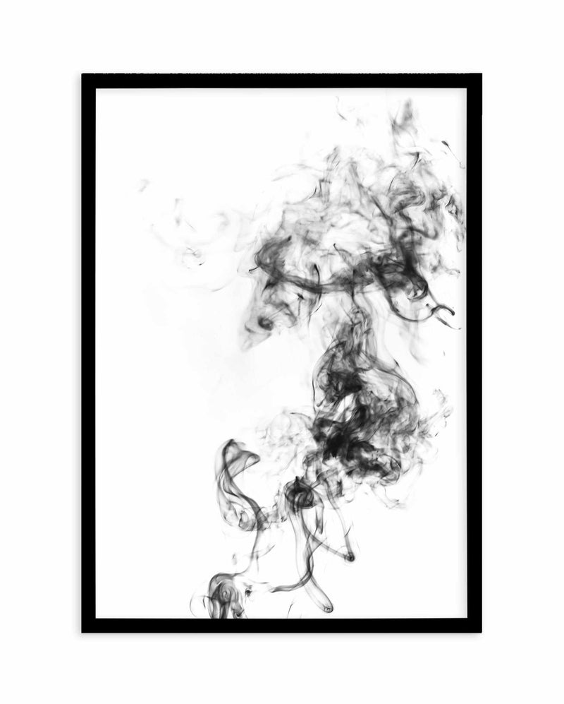 Vapour I Art Print-PRINT-Olive et Oriel-Olive et Oriel-A4 | 8.3" x 11.7" | 21 x 29.7cm-Black-With White Border-Buy-Australian-Art-Prints-Online-with-Olive-et-Oriel-Your-Artwork-Specialists-Austrailia-Decorate-With-Coastal-Photo-Wall-Art-Prints-From-Our-Beach-House-Artwork-Collection-Fine-Poster-and-Framed-Artwork