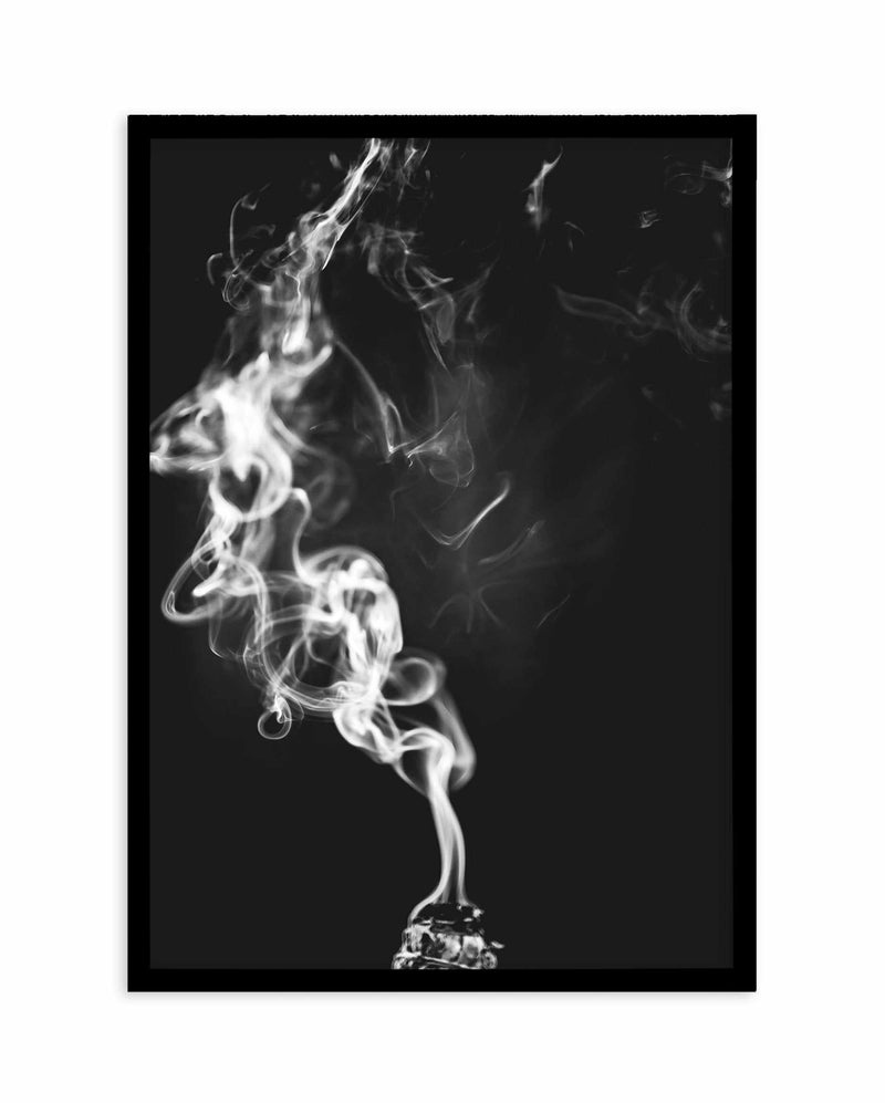 Vapour II Art Print-PRINT-Olive et Oriel-Olive et Oriel-A4 | 8.3" x 11.7" | 21 x 29.7cm-Black-With White Border-Buy-Australian-Art-Prints-Online-with-Olive-et-Oriel-Your-Artwork-Specialists-Austrailia-Decorate-With-Coastal-Photo-Wall-Art-Prints-From-Our-Beach-House-Artwork-Collection-Fine-Poster-and-Framed-Artwork