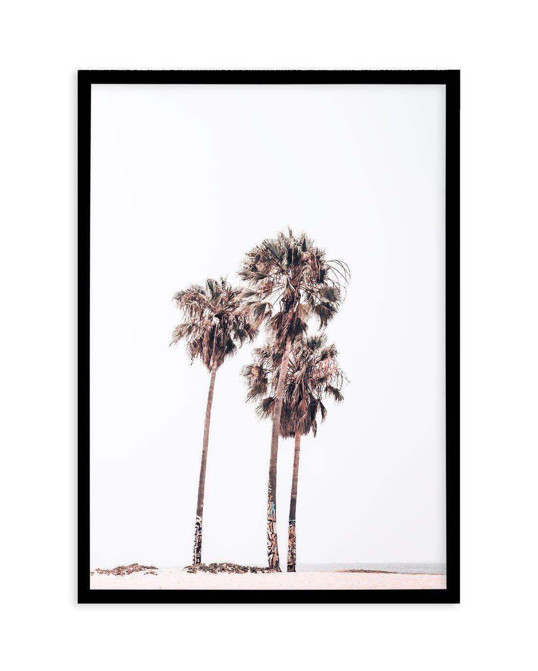 Venice Beach | PT Art Print-PRINT-Olive et Oriel-Olive et Oriel-A5 | 5.8" x 8.3" | 14.8 x 21cm-Black-With White Border-Buy-Australian-Art-Prints-Online-with-Olive-et-Oriel-Your-Artwork-Specialists-Austrailia-Decorate-With-Coastal-Photo-Wall-Art-Prints-From-Our-Beach-House-Artwork-Collection-Fine-Poster-and-Framed-Artwork