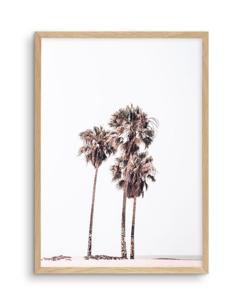 Venice Beach | PT Art Print-PRINT-Olive et Oriel-Olive et Oriel-A5 | 5.8" x 8.3" | 14.8 x 21cm-Oak-With White Border-Buy-Australian-Art-Prints-Online-with-Olive-et-Oriel-Your-Artwork-Specialists-Austrailia-Decorate-With-Coastal-Photo-Wall-Art-Prints-From-Our-Beach-House-Artwork-Collection-Fine-Poster-and-Framed-Artwork