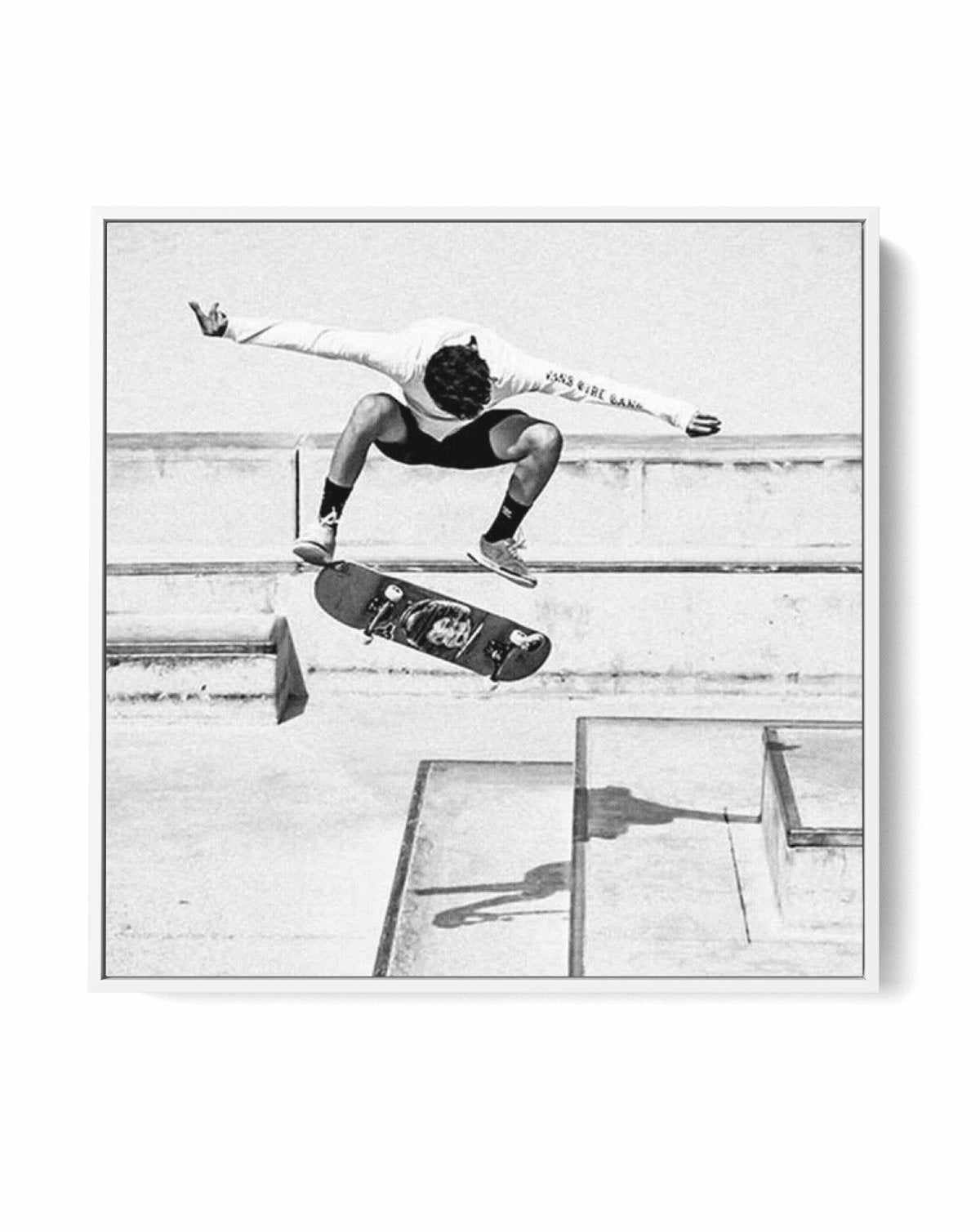 Venice Skate III SQ | Framed Canvas-CANVAS-You can shop wall art online with Olive et Oriel for everything from abstract art to fun kids wall art. Our beautiful modern art prints and canvas art are available from large canvas prints to wall art paintings and our proudly Australian artwork collection offers only the highest quality framed large wall art and canvas art Australia - You can buy fashion photography prints or Hampton print posters and paintings on canvas from Olive et Oriel and have t