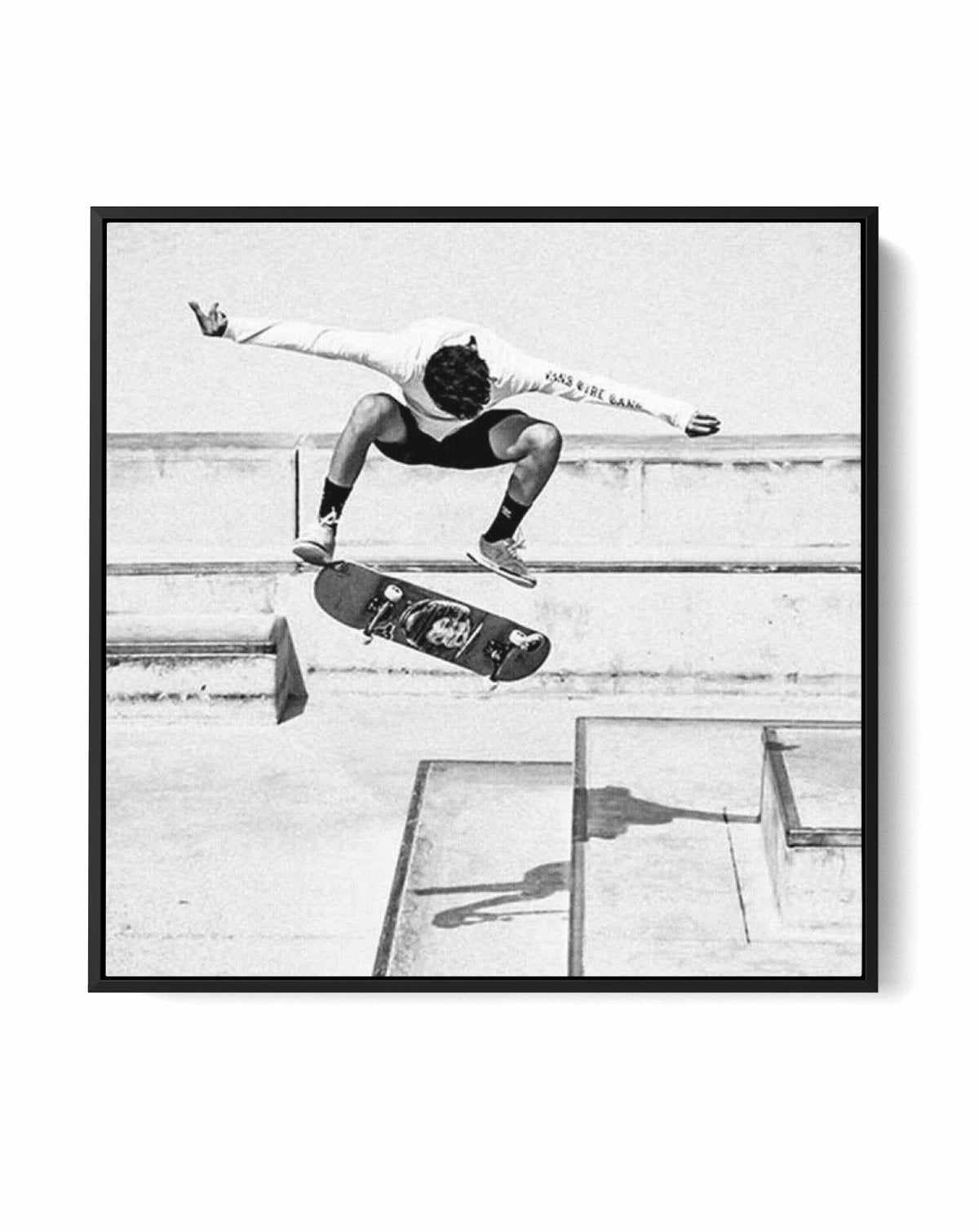 Venice Skate III SQ | Framed Canvas-CANVAS-You can shop wall art online with Olive et Oriel for everything from abstract art to fun kids wall art. Our beautiful modern art prints and canvas art are available from large canvas prints to wall art paintings and our proudly Australian artwork collection offers only the highest quality framed large wall art and canvas art Australia - You can buy fashion photography prints or Hampton print posters and paintings on canvas from Olive et Oriel and have t