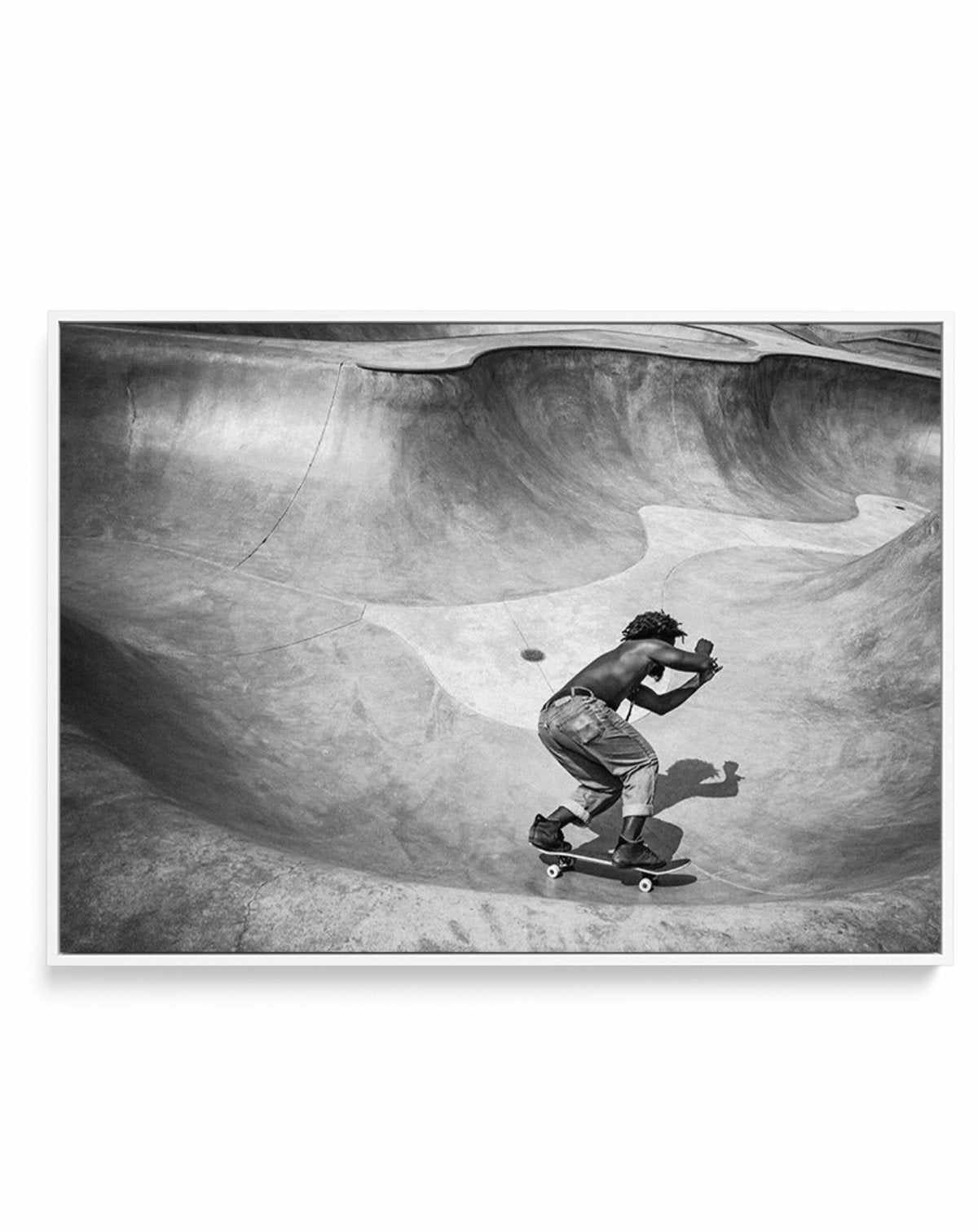 Venice Skate Park I | Framed Canvas-CANVAS-You can shop wall art online with Olive et Oriel for everything from abstract art to fun kids wall art. Our beautiful modern art prints and canvas art are available from large canvas prints to wall art paintings and our proudly Australian artwork collection offers only the highest quality framed large wall art and canvas art Australia - You can buy fashion photography prints or Hampton print posters and paintings on canvas from Olive et Oriel and have t