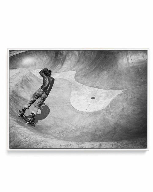 Venice Skate Park II | Framed Canvas-CANVAS-You can shop wall art online with Olive et Oriel for everything from abstract art to fun kids wall art. Our beautiful modern art prints and canvas art are available from large canvas prints to wall art paintings and our proudly Australian artwork collection offers only the highest quality framed large wall art and canvas art Australia - You can buy fashion photography prints or Hampton print posters and paintings on canvas from Olive et Oriel and have 