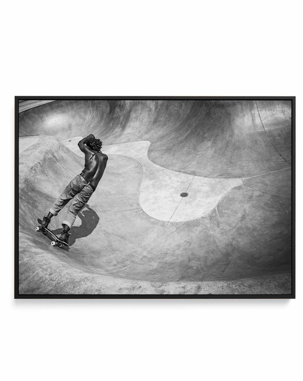 Venice Skate Park II | Framed Canvas-CANVAS-You can shop wall art online with Olive et Oriel for everything from abstract art to fun kids wall art. Our beautiful modern art prints and canvas art are available from large canvas prints to wall art paintings and our proudly Australian artwork collection offers only the highest quality framed large wall art and canvas art Australia - You can buy fashion photography prints or Hampton print posters and paintings on canvas from Olive et Oriel and have 