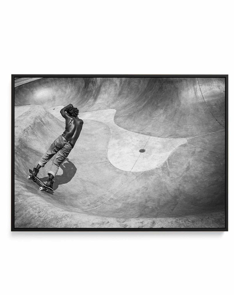 Venice Skate Park II | Framed Canvas-CANVAS-You can shop wall art online with Olive et Oriel for everything from abstract art to fun kids wall art. Our beautiful modern art prints and canvas art are available from large canvas prints to wall art paintings and our proudly Australian artwork collection offers only the highest quality framed large wall art and canvas art Australia - You can buy fashion photography prints or Hampton print posters and paintings on canvas from Olive et Oriel and have 