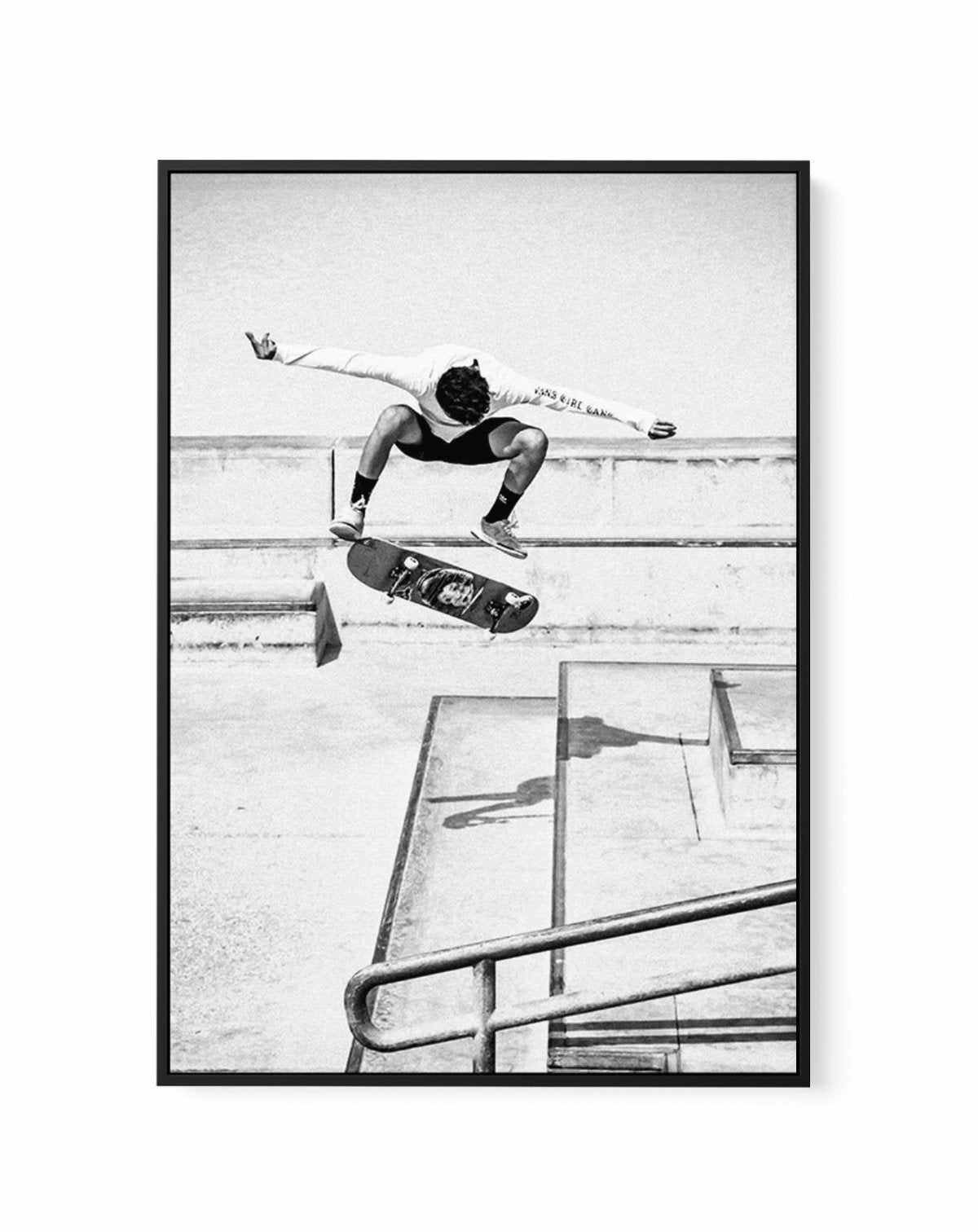 Venice Skate Park III | Framed Canvas-CANVAS-You can shop wall art online with Olive et Oriel for everything from abstract art to fun kids wall art. Our beautiful modern art prints and canvas art are available from large canvas prints to wall art paintings and our proudly Australian artwork collection offers only the highest quality framed large wall art and canvas art Australia - You can buy fashion photography prints or Hampton print posters and paintings on canvas from Olive et Oriel and have