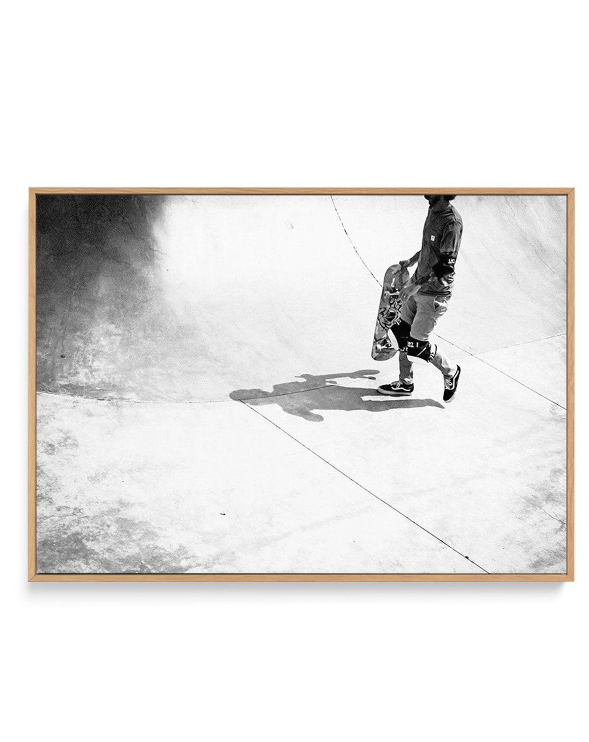 Venice Skate Park IX | Framed Canvas-CANVAS-You can shop wall art online with Olive et Oriel for everything from abstract art to fun kids wall art. Our beautiful modern art prints and canvas art are available from large canvas prints to wall art paintings and our proudly Australian artwork collection offers only the highest quality framed large wall art and canvas art Australia - You can buy fashion photography prints or Hampton print posters and paintings on canvas from Olive et Oriel and have 