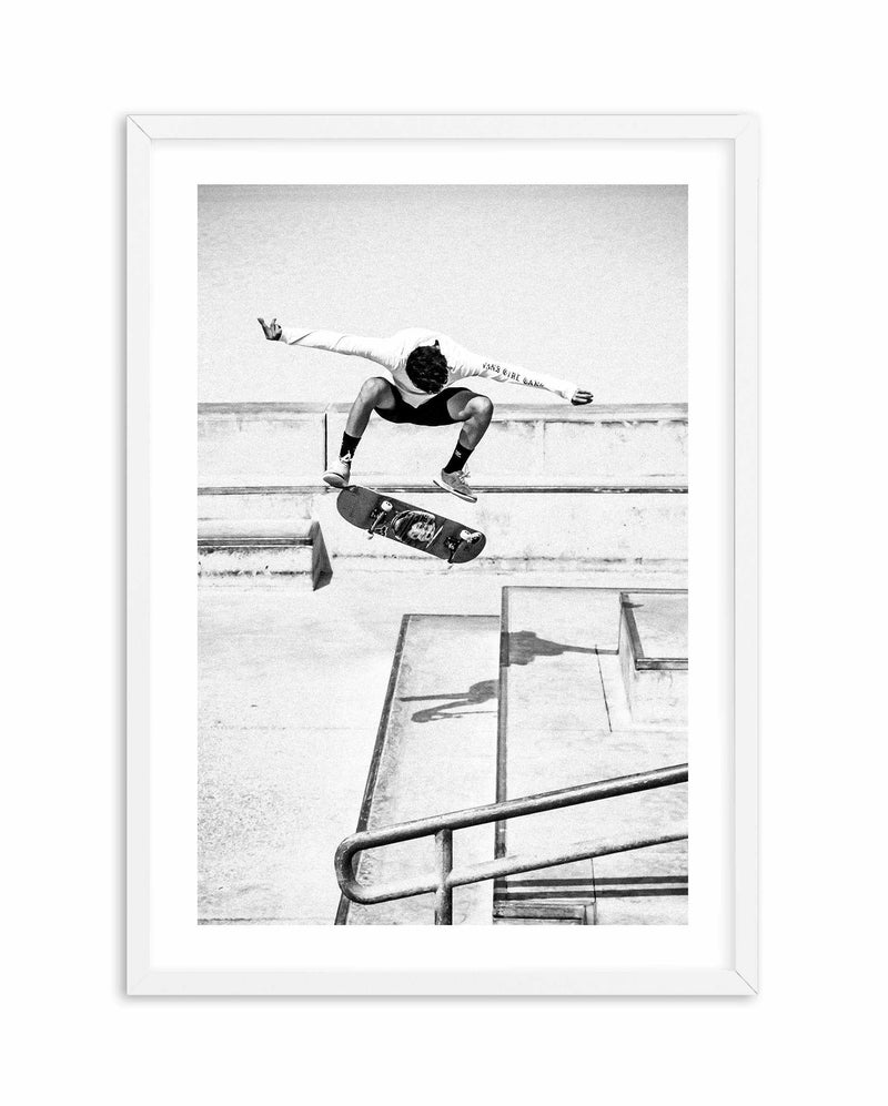 Venice Skate Park III Art Print-PRINT-Olive et Oriel-Olive et Oriel-A4 | 8.3" x 11.7" | 21 x 29.7cm-White-With White Border-Buy-Australian-Art-Prints-Online-with-Olive-et-Oriel-Your-Artwork-Specialists-Austrailia-Decorate-With-Coastal-Photo-Wall-Art-Prints-From-Our-Beach-House-Artwork-Collection-Fine-Poster-and-Framed-Artwork