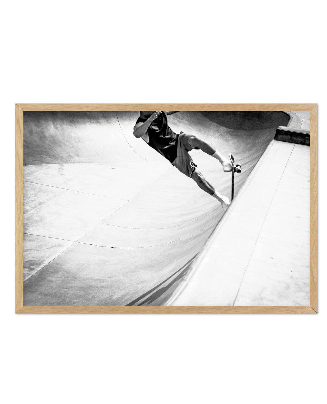 Venice Skate Park VIII Art Print-PRINT-Olive et Oriel-Olive et Oriel-A4 | 8.3" x 11.7" | 21 x 29.7cm-Oak-With White Border-Buy-Australian-Art-Prints-Online-with-Olive-et-Oriel-Your-Artwork-Specialists-Austrailia-Decorate-With-Coastal-Photo-Wall-Art-Prints-From-Our-Beach-House-Artwork-Collection-Fine-Poster-and-Framed-Artwork