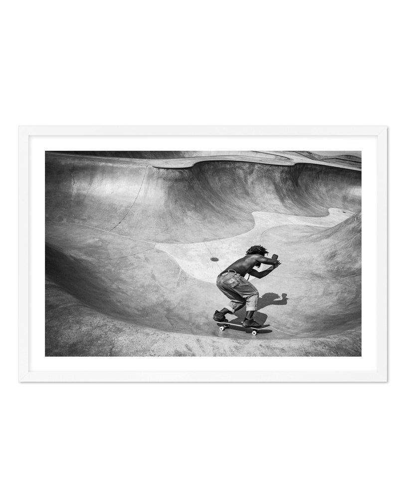 Venice Skate Park I Art Print-PRINT-Olive et Oriel-Olive et Oriel-A4 | 8.3" x 11.7" | 21 x 29.7cm-White-With White Border-Buy-Australian-Art-Prints-Online-with-Olive-et-Oriel-Your-Artwork-Specialists-Austrailia-Decorate-With-Coastal-Photo-Wall-Art-Prints-From-Our-Beach-House-Artwork-Collection-Fine-Poster-and-Framed-Artwork