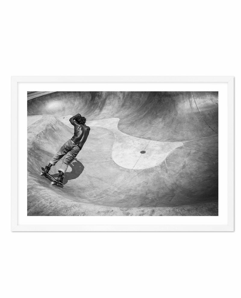 Venice Skate Park II Art Print-PRINT-Olive et Oriel-Olive et Oriel-A4 | 8.3" x 11.7" | 21 x 29.7cm-White-With White Border-Buy-Australian-Art-Prints-Online-with-Olive-et-Oriel-Your-Artwork-Specialists-Austrailia-Decorate-With-Coastal-Photo-Wall-Art-Prints-From-Our-Beach-House-Artwork-Collection-Fine-Poster-and-Framed-Artwork