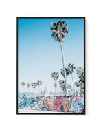Venice Skate Park V | Framed Canvas-CANVAS-You can shop wall art online with Olive et Oriel for everything from abstract art to fun kids wall art. Our beautiful modern art prints and canvas art are available from large canvas prints to wall art paintings and our proudly Australian artwork collection offers only the highest quality framed large wall art and canvas art Australia - You can buy fashion photography prints or Hampton print posters and paintings on canvas from Olive et Oriel and have t