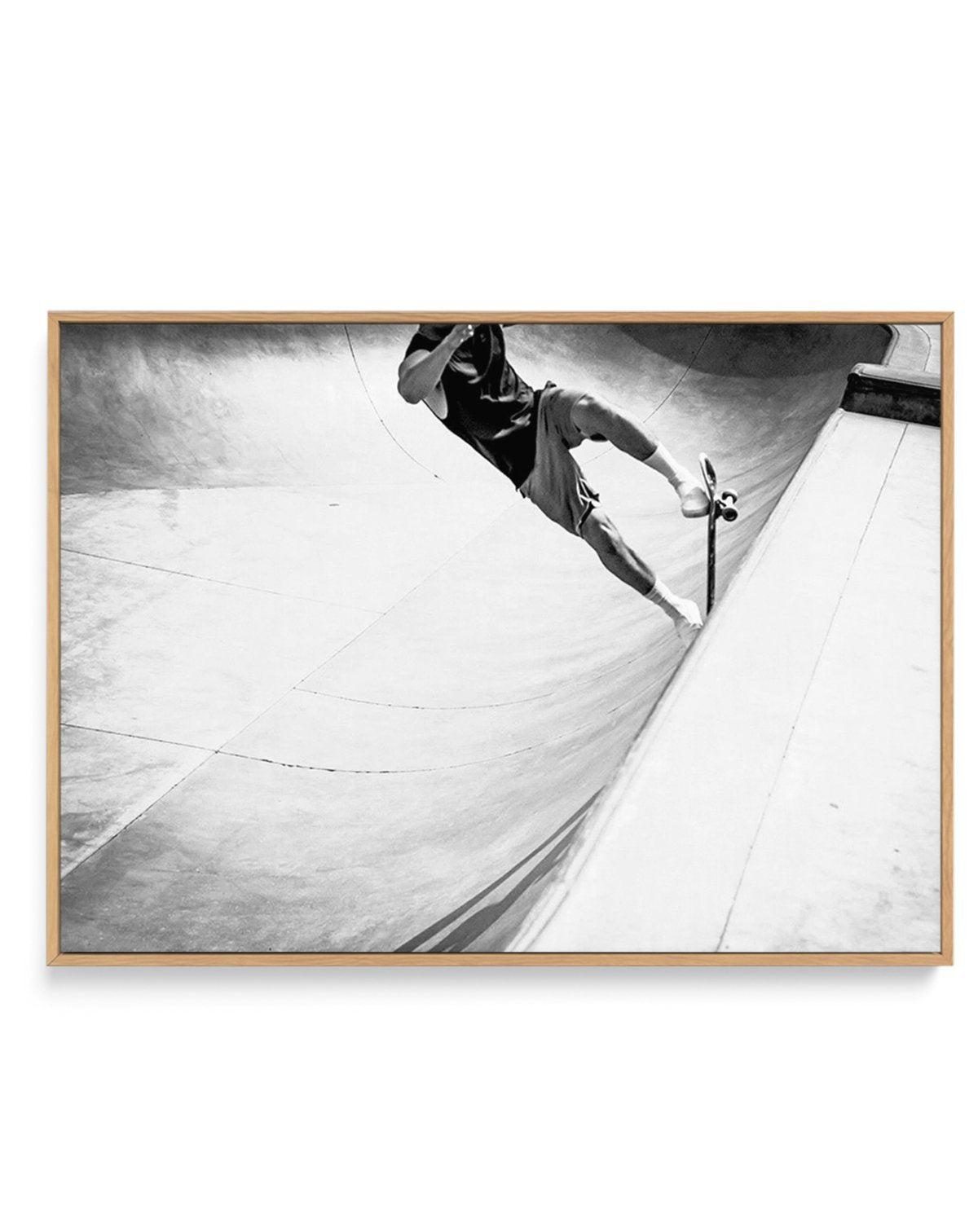 Venice Skate Park VIII | Framed Canvas-CANVAS-You can shop wall art online with Olive et Oriel for everything from abstract art to fun kids wall art. Our beautiful modern art prints and canvas art are available from large canvas prints to wall art paintings and our proudly Australian artwork collection offers only the highest quality framed large wall art and canvas art Australia - You can buy fashion photography prints or Hampton print posters and paintings on canvas from Olive et Oriel and hav