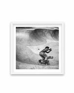 Venice Skate SQ Art Print-PRINT-Olive et Oriel-Olive et Oriel-70x70 cm | 27.5" x 27.5"-White-With White Border-Buy-Australian-Art-Prints-Online-with-Olive-et-Oriel-Your-Artwork-Specialists-Austrailia-Decorate-With-Coastal-Photo-Wall-Art-Prints-From-Our-Beach-House-Artwork-Collection-Fine-Poster-and-Framed-Artwork
