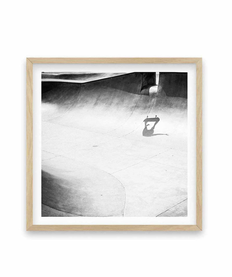 Venice Skater Shadows SQ Art Print-PRINT-Olive et Oriel-Olive et Oriel-Buy-Australian-Art-Prints-Online-with-Olive-et-Oriel-Your-Artwork-Specialists-Austrailia-Decorate-With-Coastal-Photo-Wall-Art-Prints-From-Our-Beach-House-Artwork-Collection-Fine-Poster-and-Framed-Artwork