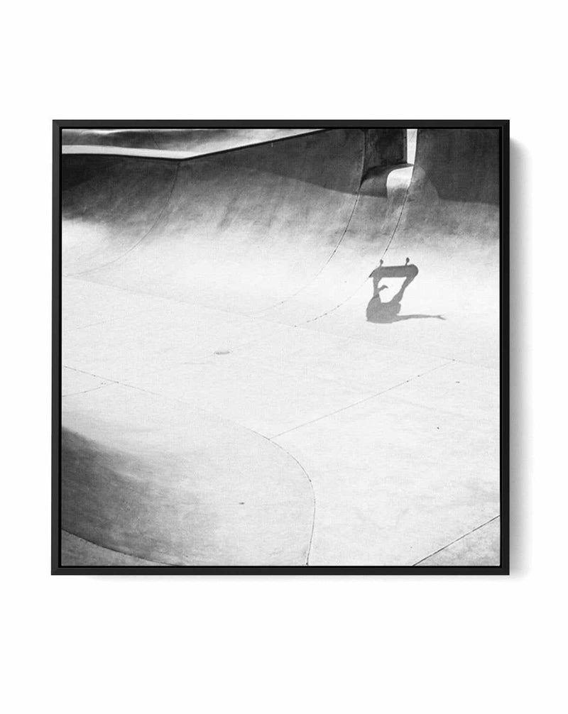 Venice Skater Shadows SQ | Framed Canvas-CANVAS-You can shop wall art online with Olive et Oriel for everything from abstract art to fun kids wall art. Our beautiful modern art prints and canvas art are available from large canvas prints to wall art paintings and our proudly Australian artwork collection offers only the highest quality framed large wall art and canvas art Australia - You can buy fashion photography prints or Hampton print posters and paintings on canvas from Olive et Oriel and h