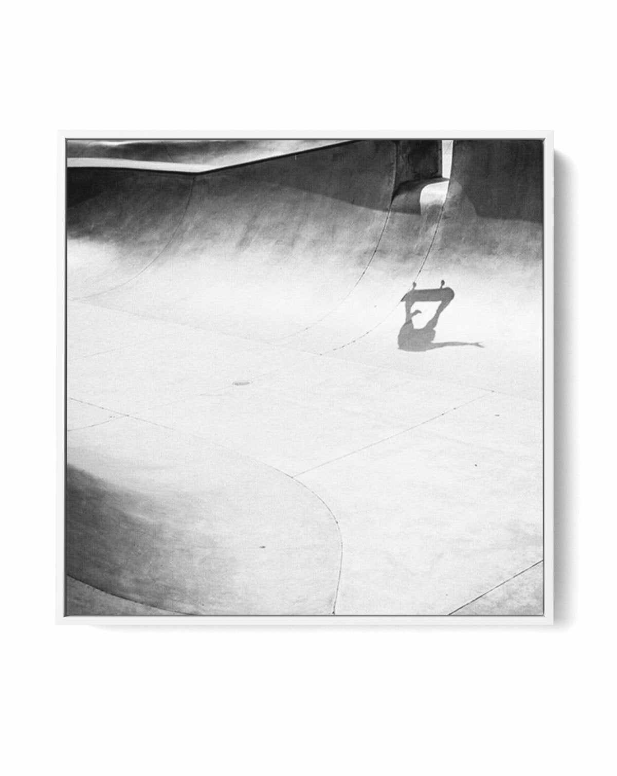 Venice Skater Shadows SQ | Framed Canvas-CANVAS-You can shop wall art online with Olive et Oriel for everything from abstract art to fun kids wall art. Our beautiful modern art prints and canvas art are available from large canvas prints to wall art paintings and our proudly Australian artwork collection offers only the highest quality framed large wall art and canvas art Australia - You can buy fashion photography prints or Hampton print posters and paintings on canvas from Olive et Oriel and h