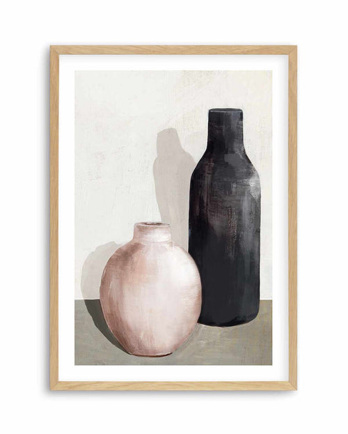 Vessels I Art Print-PRINT-Olive et Oriel-PI Creative-A5 | 5.8" x 8.3" | 14.8 x 21cm-Oak-With White Border-Buy-Australian-Art-Prints-Online-with-Olive-et-Oriel-Your-Artwork-Specialists-Austrailia-Decorate-With-Coastal-Photo-Wall-Art-Prints-From-Our-Beach-House-Artwork-Collection-Fine-Poster-and-Framed-Artwork