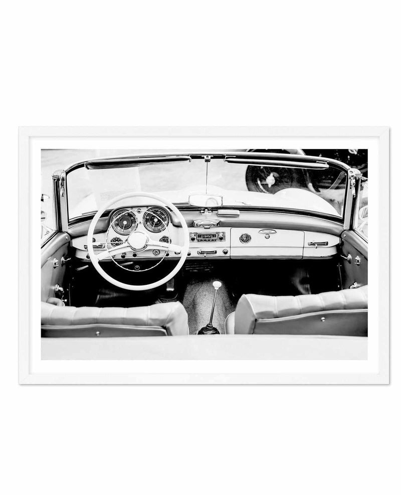 Vintage Cars I Art Print-PRINT-Olive et Oriel-Olive et Oriel-A5 | 5.8" x 8.3" | 14.8 x 21cm-White-With White Border-Buy-Australian-Art-Prints-Online-with-Olive-et-Oriel-Your-Artwork-Specialists-Austrailia-Decorate-With-Coastal-Photo-Wall-Art-Prints-From-Our-Beach-House-Artwork-Collection-Fine-Poster-and-Framed-Artwork