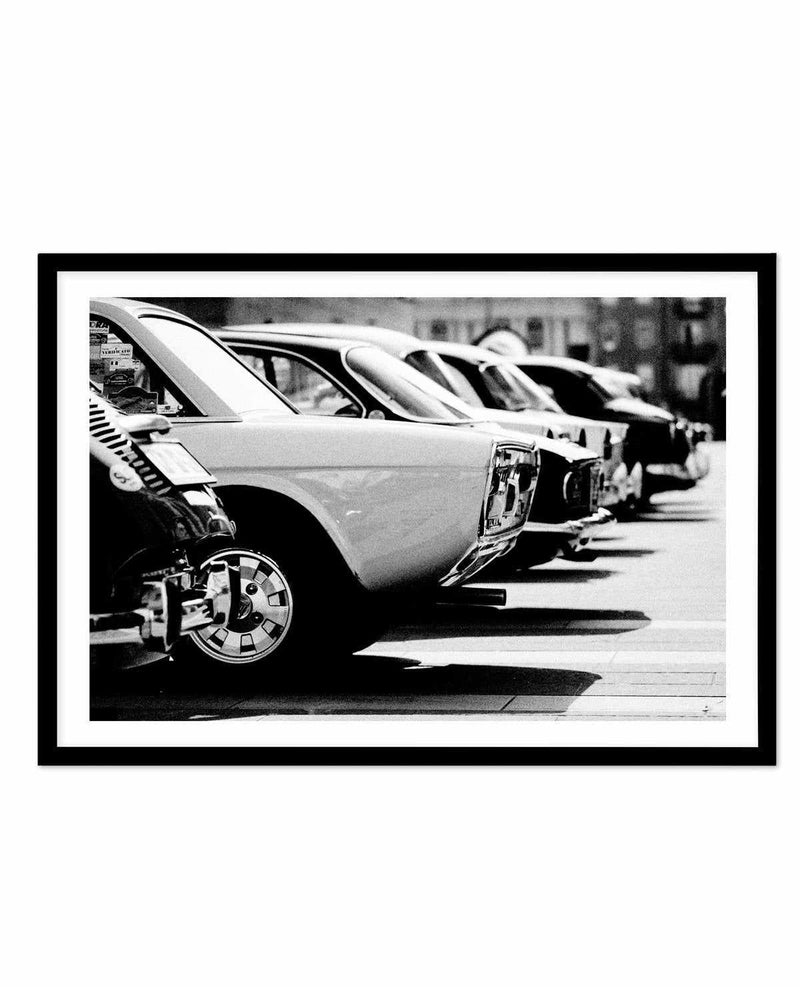 Vintage Cars II Art Print-PRINT-Olive et Oriel-Olive et Oriel-A5 | 5.8" x 8.3" | 14.8 x 21cm-Black-With White Border-Buy-Australian-Art-Prints-Online-with-Olive-et-Oriel-Your-Artwork-Specialists-Austrailia-Decorate-With-Coastal-Photo-Wall-Art-Prints-From-Our-Beach-House-Artwork-Collection-Fine-Poster-and-Framed-Artwork