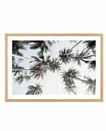 Vintage Palms LS Art Print-PRINT-Olive et Oriel-Olive et Oriel-A5 | 5.8" x 8.3" | 14.8 x 21cm-Oak-With White Border-Buy-Australian-Art-Prints-Online-with-Olive-et-Oriel-Your-Artwork-Specialists-Austrailia-Decorate-With-Coastal-Photo-Wall-Art-Prints-From-Our-Beach-House-Artwork-Collection-Fine-Poster-and-Framed-Artwork