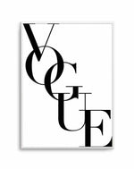 Vogue Art Print-PRINT-Olive et Oriel-Olive et Oriel-A5 | 5.8" x 8.3" | 14.8 x 21cm-Unframed Art Print-With White Border-Buy-Australian-Art-Prints-Online-with-Olive-et-Oriel-Your-Artwork-Specialists-Austrailia-Decorate-With-Coastal-Photo-Wall-Art-Prints-From-Our-Beach-House-Artwork-Collection-Fine-Poster-and-Framed-Artwork