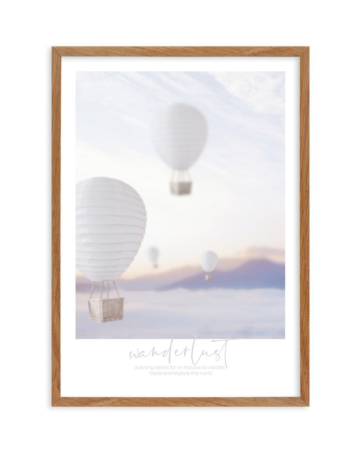 Wanderlust Dreams Art Print-PRINT-Olive et Oriel-Olive et Oriel-50x70 cm | 19.6" x 27.5"-Walnut-With White Border-Buy-Australian-Art-Prints-Online-with-Olive-et-Oriel-Your-Artwork-Specialists-Austrailia-Decorate-With-Coastal-Photo-Wall-Art-Prints-From-Our-Beach-House-Artwork-Collection-Fine-Poster-and-Framed-Artwork