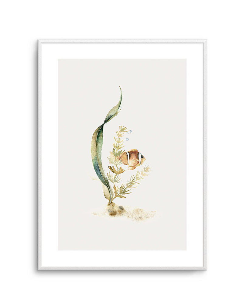 Watercolour Fish Art Print-PRINT-Olive et Oriel-Olive et Oriel-A5 | 5.8" x 8.3" | 14.8 x 21cm-Unframed Art Print-With White Border-Buy-Australian-Art-Prints-Online-with-Olive-et-Oriel-Your-Artwork-Specialists-Austrailia-Decorate-With-Coastal-Photo-Wall-Art-Prints-From-Our-Beach-House-Artwork-Collection-Fine-Poster-and-Framed-Artwork