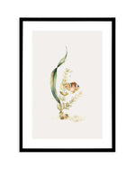 Watercolour Fish Art Print-PRINT-Olive et Oriel-Olive et Oriel-A5 | 5.8" x 8.3" | 14.8 x 21cm-Black-With White Border-Buy-Australian-Art-Prints-Online-with-Olive-et-Oriel-Your-Artwork-Specialists-Austrailia-Decorate-With-Coastal-Photo-Wall-Art-Prints-From-Our-Beach-House-Artwork-Collection-Fine-Poster-and-Framed-Artwork