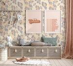 Watercolour Leopard Wallpaper - Olive et Oriel