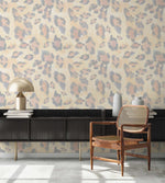 Watercolour Leopard Wallpaper - Olive et Oriel