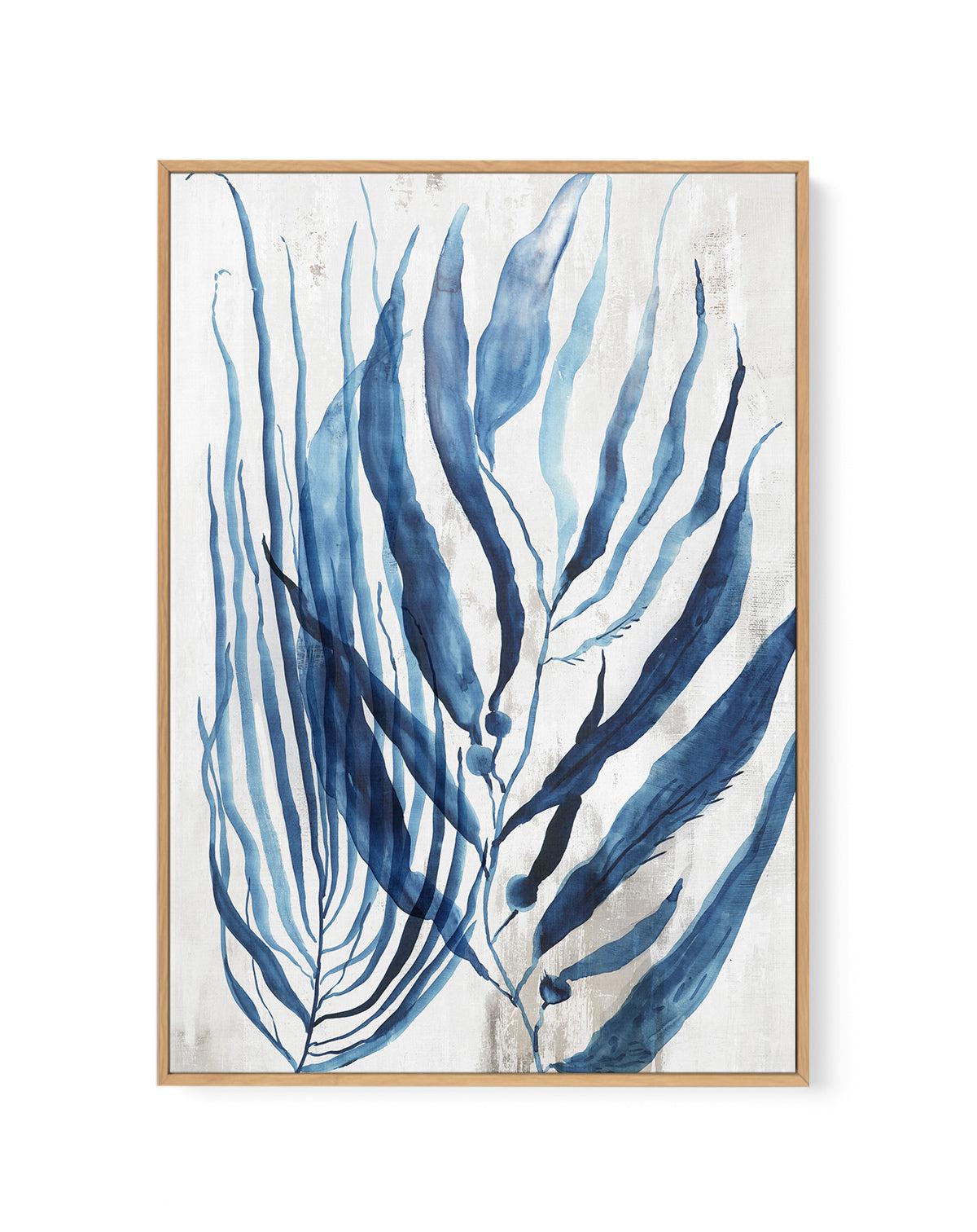 Watercolour Sea Kelp II | Framed Canvas-CANVAS-You can shop wall art online with Olive et Oriel for everything from abstract art to fun kids wall art. Our beautiful modern art prints and canvas art are available from large canvas prints to wall art paintings and our proudly Australian artwork collection offers only the highest quality framed large wall art and canvas art Australia - You can buy fashion photography prints or Hampton print posters and paintings on canvas from Olive et Oriel and ha