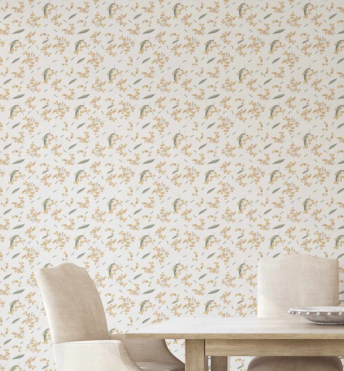 Wattle Wallpaper - Olive et Oriel