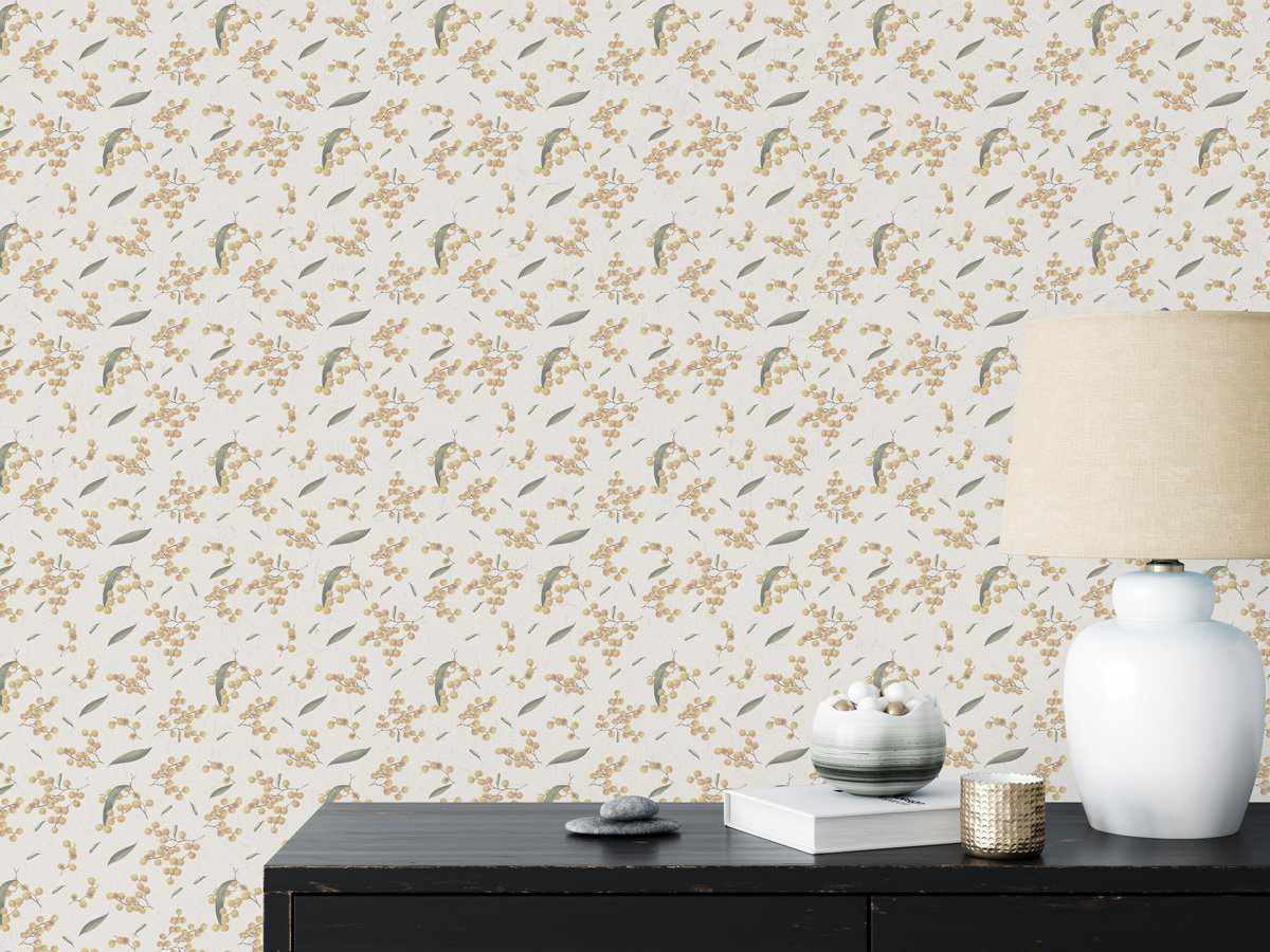 Wattle Wallpaper - Olive et Oriel