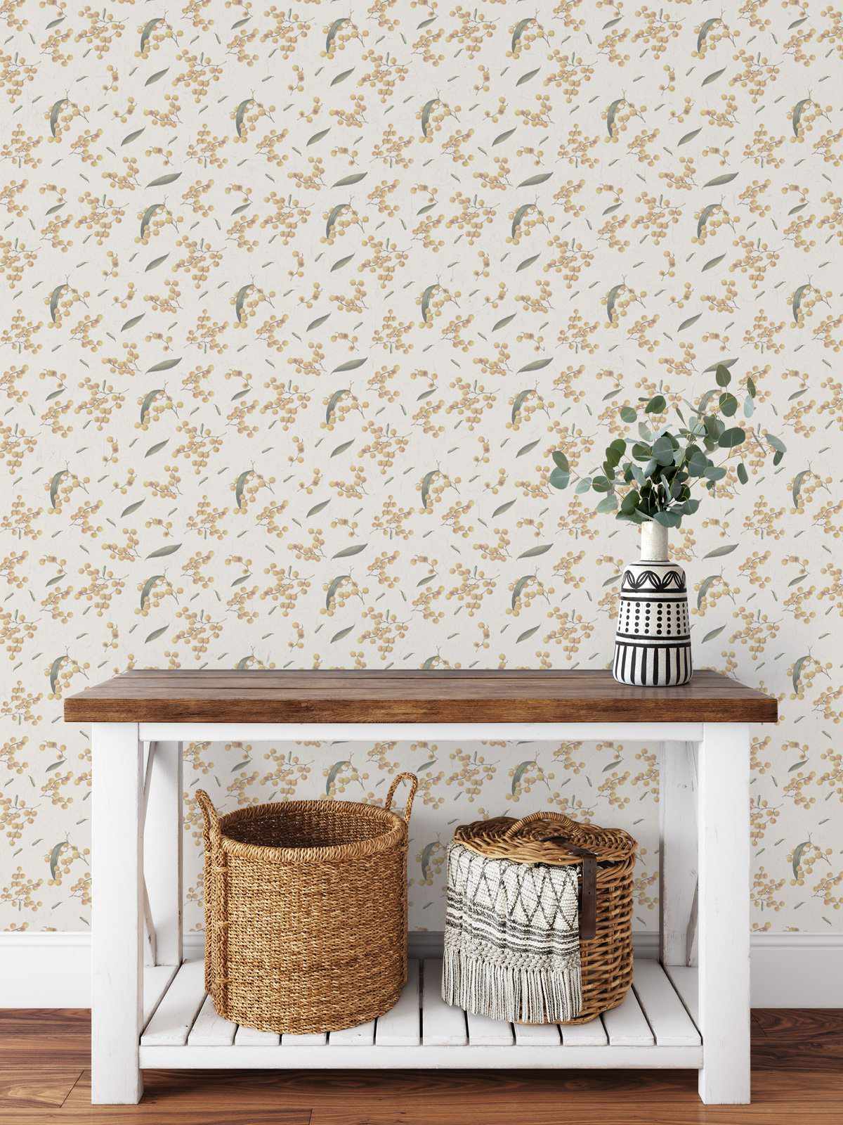 Wattle Wallpaper - Olive et Oriel