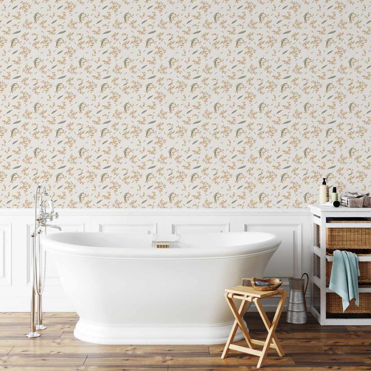 Wattle Wallpaper - Olive et Oriel