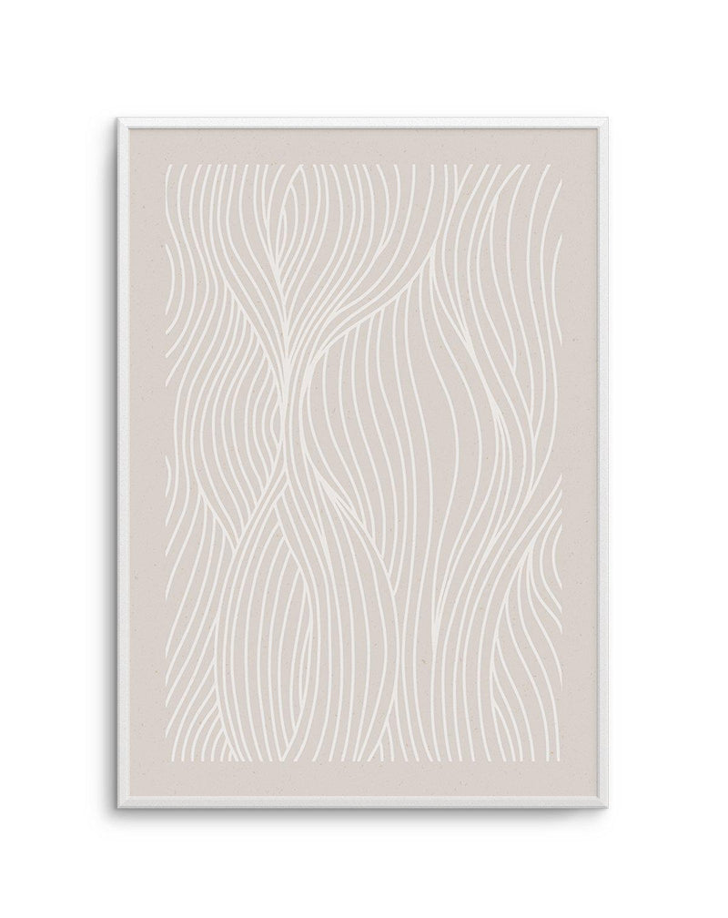 Wave Lines I Art Print-PRINT-Olive et Oriel-Olive et Oriel-A4 | 8.3" x 11.7" | 21 x 29.7cm-Unframed Art Print-With White Border-Buy-Australian-Art-Prints-Online-with-Olive-et-Oriel-Your-Artwork-Specialists-Austrailia-Decorate-With-Coastal-Photo-Wall-Art-Prints-From-Our-Beach-House-Artwork-Collection-Fine-Poster-and-Framed-Artwork
