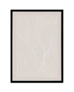 Wave Lines II Art Print-PRINT-Olive et Oriel-Olive et Oriel-A4 | 8.3" x 11.7" | 21 x 29.7cm-Black-With White Border-Buy-Australian-Art-Prints-Online-with-Olive-et-Oriel-Your-Artwork-Specialists-Austrailia-Decorate-With-Coastal-Photo-Wall-Art-Prints-From-Our-Beach-House-Artwork-Collection-Fine-Poster-and-Framed-Artwork