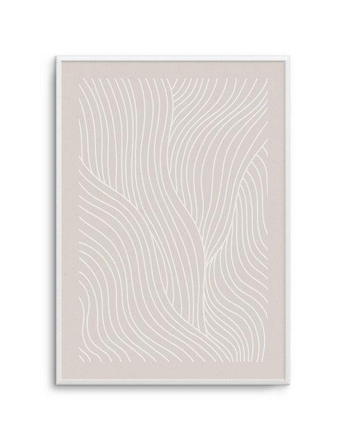 Wave Lines II Art Print-PRINT-Olive et Oriel-Olive et Oriel-A4 | 8.3" x 11.7" | 21 x 29.7cm-Unframed Art Print-With White Border-Buy-Australian-Art-Prints-Online-with-Olive-et-Oriel-Your-Artwork-Specialists-Austrailia-Decorate-With-Coastal-Photo-Wall-Art-Prints-From-Our-Beach-House-Artwork-Collection-Fine-Poster-and-Framed-Artwork