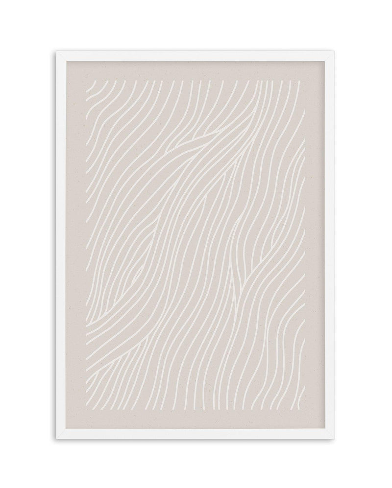 Wave Lines III Art Print-PRINT-Olive et Oriel-Olive et Oriel-A4 | 8.3" x 11.7" | 21 x 29.7cm-White-With White Border-Buy-Australian-Art-Prints-Online-with-Olive-et-Oriel-Your-Artwork-Specialists-Austrailia-Decorate-With-Coastal-Photo-Wall-Art-Prints-From-Our-Beach-House-Artwork-Collection-Fine-Poster-and-Framed-Artwork