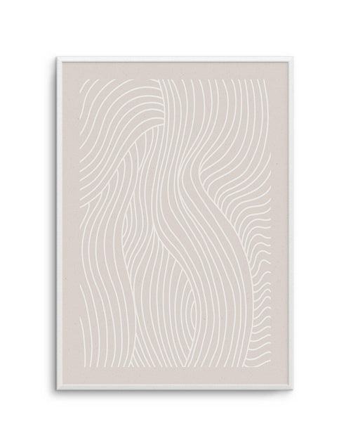 Wave Lines IV Art Print-PRINT-Olive et Oriel-Olive et Oriel-A4 | 8.3" x 11.7" | 21 x 29.7cm-Unframed Art Print-With White Border-Buy-Australian-Art-Prints-Online-with-Olive-et-Oriel-Your-Artwork-Specialists-Austrailia-Decorate-With-Coastal-Photo-Wall-Art-Prints-From-Our-Beach-House-Artwork-Collection-Fine-Poster-and-Framed-Artwork