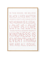 We Are All Equal | 5 Colour Options | Framed Canvas-CANVAS-You can shop wall art online with Olive et Oriel for everything from abstract art to fun kids wall art. Our beautiful modern art prints and canvas art are available from large canvas prints to wall art paintings and our proudly Australian artwork collection offers only the highest quality framed large wall art and canvas art Australia - You can buy fashion photography prints or Hampton print posters and paintings on canvas from Olive et 