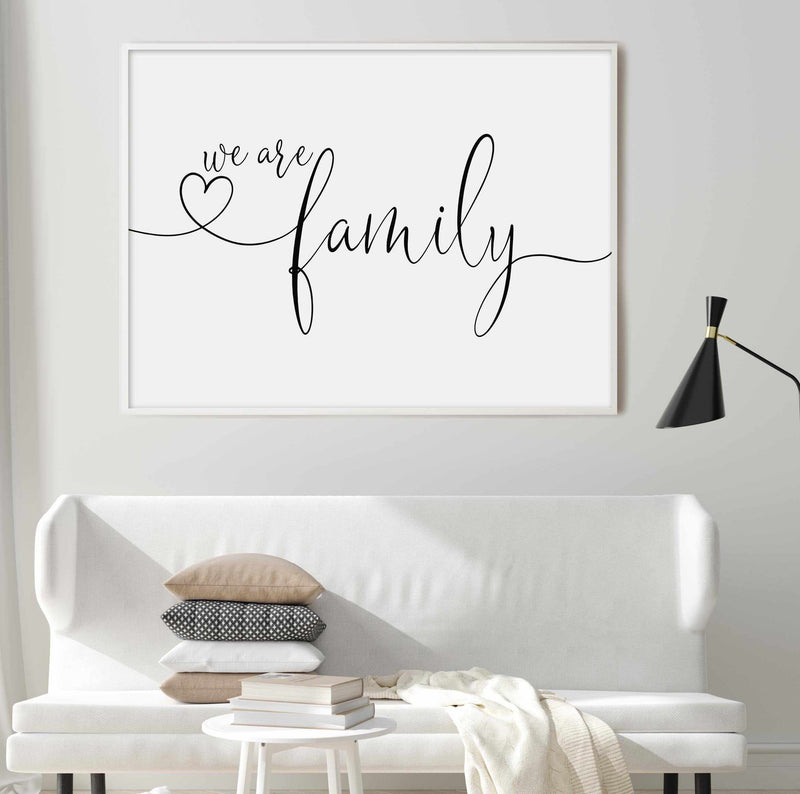 We Are Family Art Print-PRINT-Olive et Oriel-Olive et Oriel-Buy-Australian-Art-Prints-Online-with-Olive-et-Oriel-Your-Artwork-Specialists-Austrailia-Decorate-With-Coastal-Photo-Wall-Art-Prints-From-Our-Beach-House-Artwork-Collection-Fine-Poster-and-Framed-Artwork