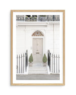 West London Doorway Art Print-PRINT-Olive et Oriel-Olive et Oriel-A5 | 5.8" x 8.3" | 14.8 x 21cm-Oak-With White Border-Buy-Australian-Art-Prints-Online-with-Olive-et-Oriel-Your-Artwork-Specialists-Austrailia-Decorate-With-Coastal-Photo-Wall-Art-Prints-From-Our-Beach-House-Artwork-Collection-Fine-Poster-and-Framed-Artwork