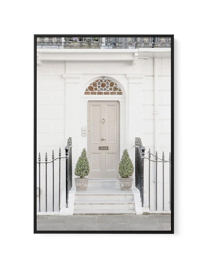 West London Doorway | Framed Canvas-CANVAS-You can shop wall art online with Olive et Oriel for everything from abstract art to fun kids wall art. Our beautiful modern art prints and canvas art are available from large canvas prints to wall art paintings and our proudly Australian artwork collection offers only the highest quality framed large wall art and canvas art Australia - You can buy fashion photography prints or Hampton print posters and paintings on canvas from Olive et Oriel and have t
