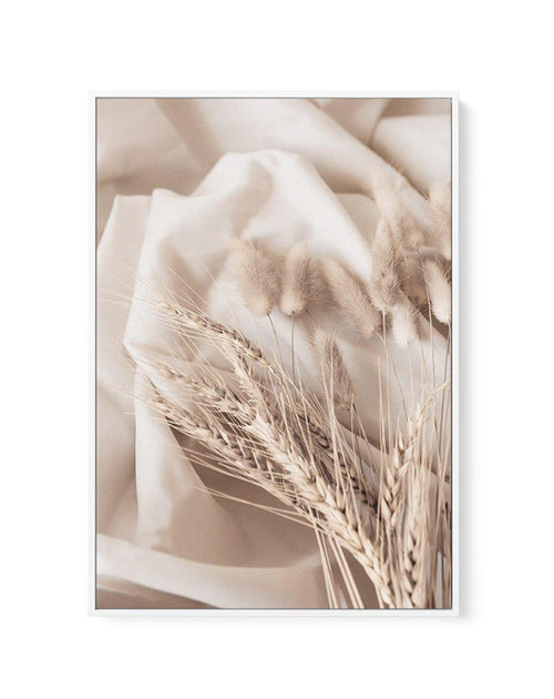 Wheat & Rabbit Tails | Framed Canvas-CANVAS-You can shop wall art online with Olive et Oriel for everything from abstract art to fun kids wall art. Our beautiful modern art prints and canvas art are available from large canvas prints to wall art paintings and our proudly Australian artwork collection offers only the highest quality framed large wall art and canvas art Australia - You can buy fashion photography prints or Hampton print posters and paintings on canvas from Olive et Oriel and have 