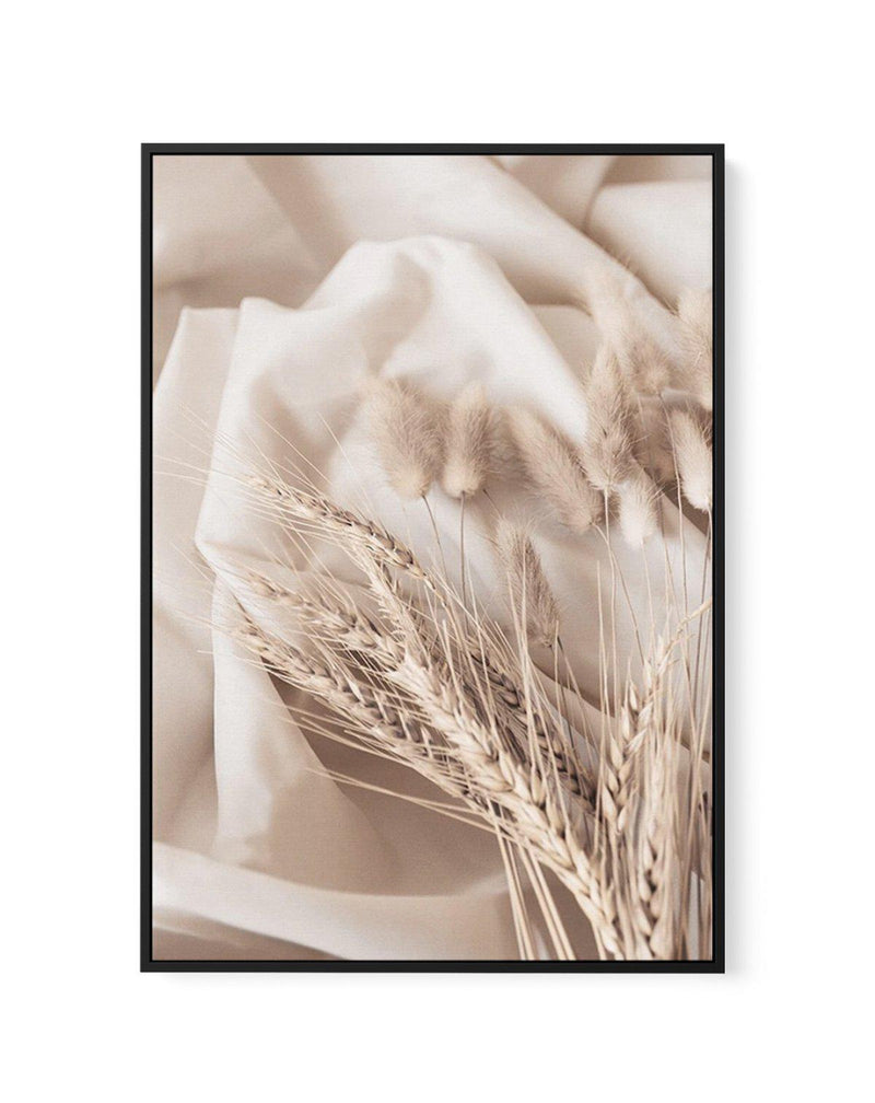 Wheat & Rabbit Tails | Framed Canvas-CANVAS-You can shop wall art online with Olive et Oriel for everything from abstract art to fun kids wall art. Our beautiful modern art prints and canvas art are available from large canvas prints to wall art paintings and our proudly Australian artwork collection offers only the highest quality framed large wall art and canvas art Australia - You can buy fashion photography prints or Hampton print posters and paintings on canvas from Olive et Oriel and have 